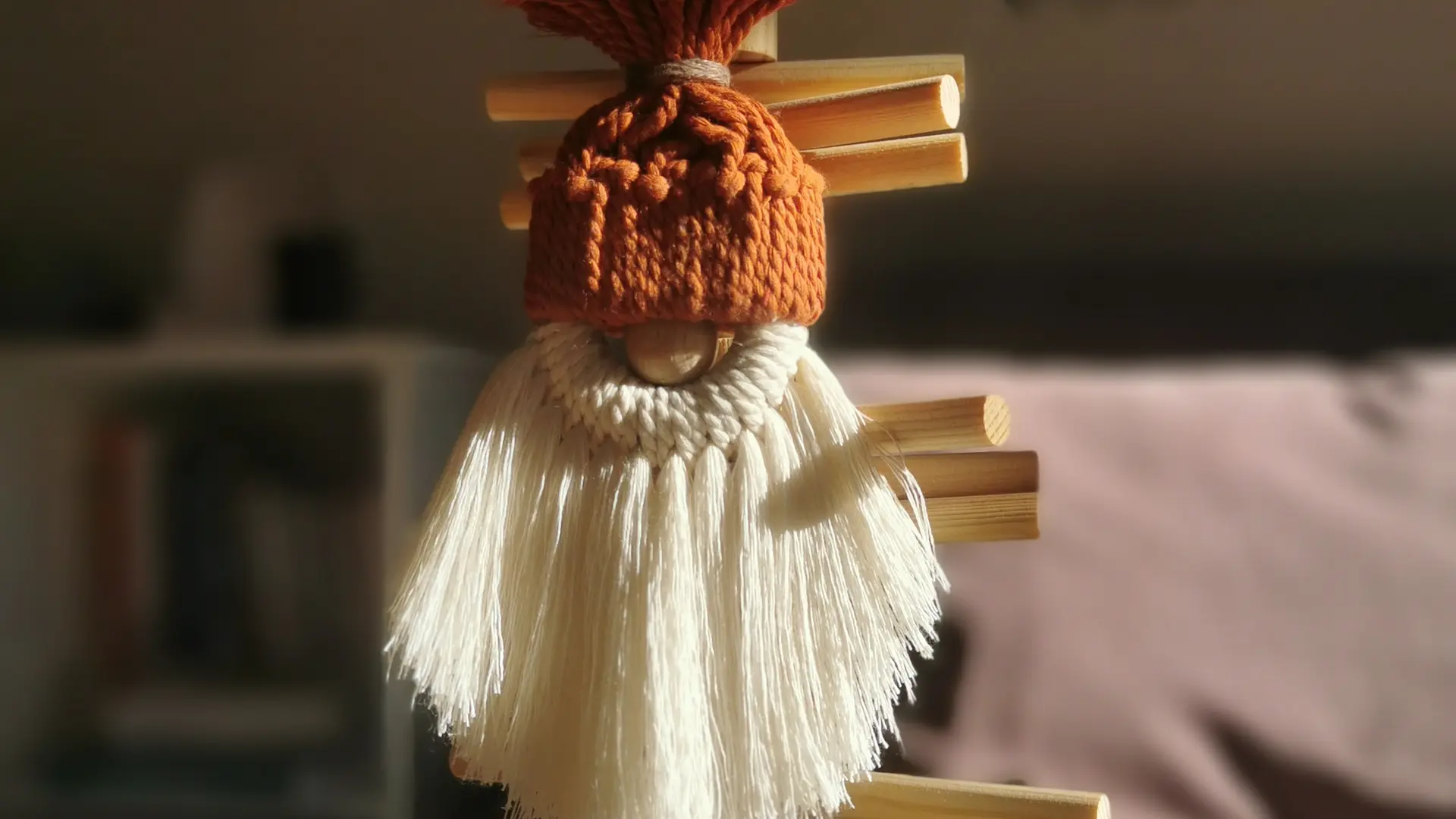 lutin en macramé
