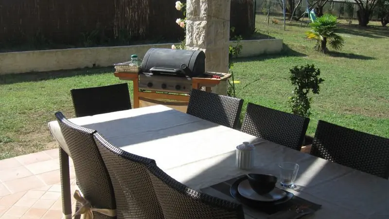 Terrasse Bastide des Eucalyptus à Antibes Maison d'hôtes n°7549 Gîtes de France Alpes-Maritimes