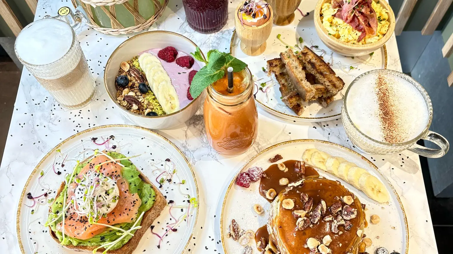 Tous les jours 9h à 15h formule brunch à 22€