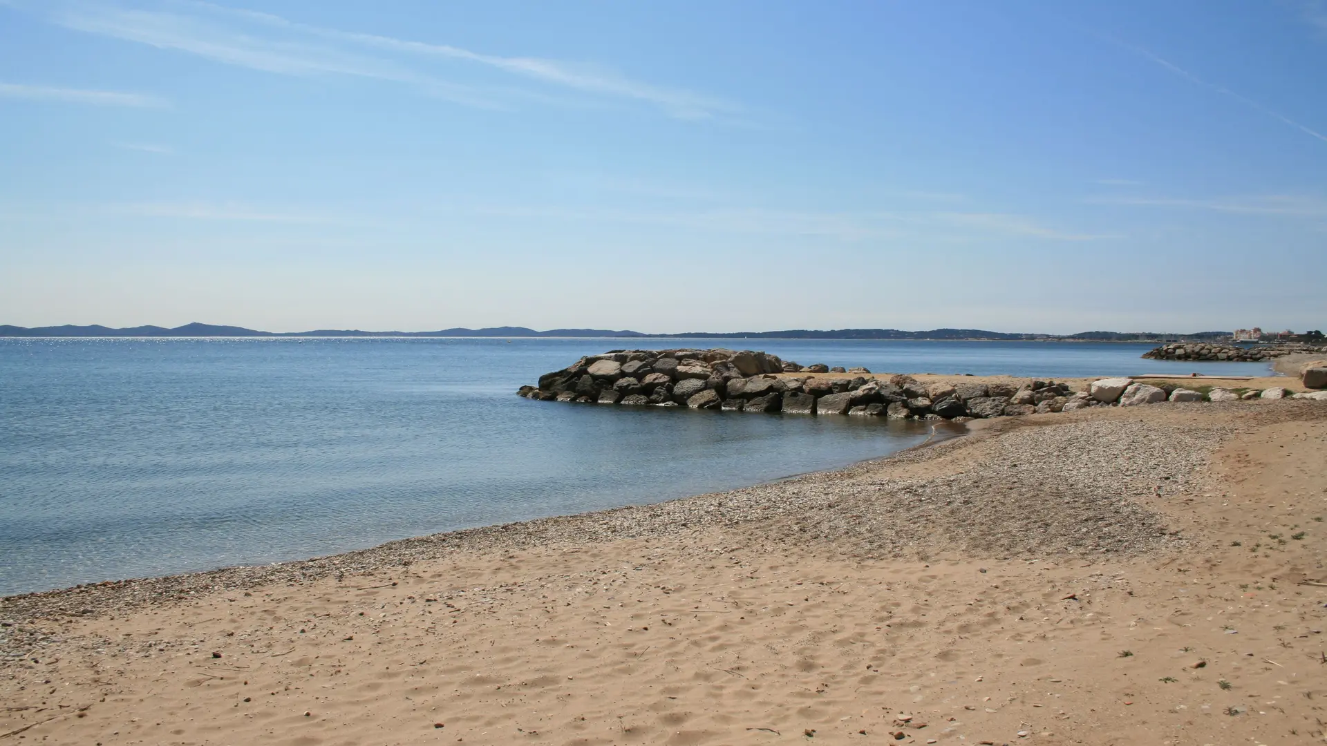 Plage du Ceinturon à Hyères