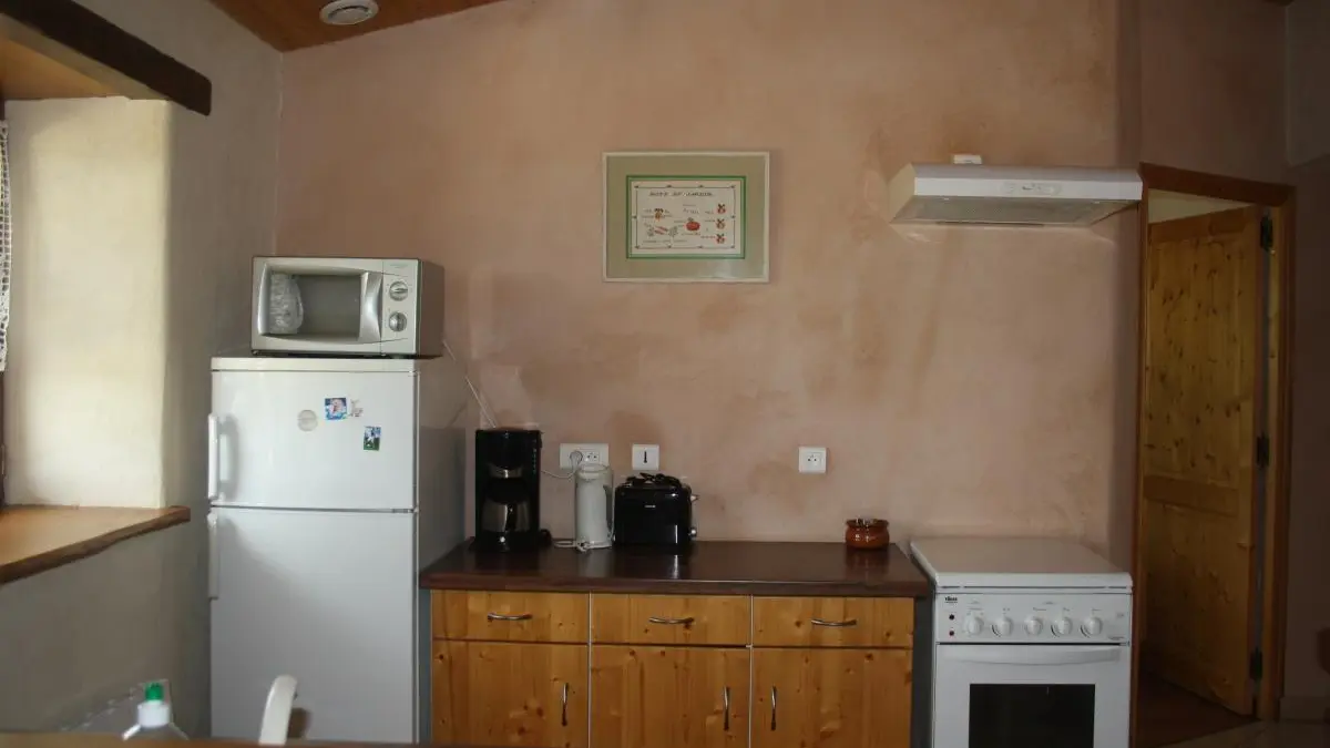 La cuisine toute équipée