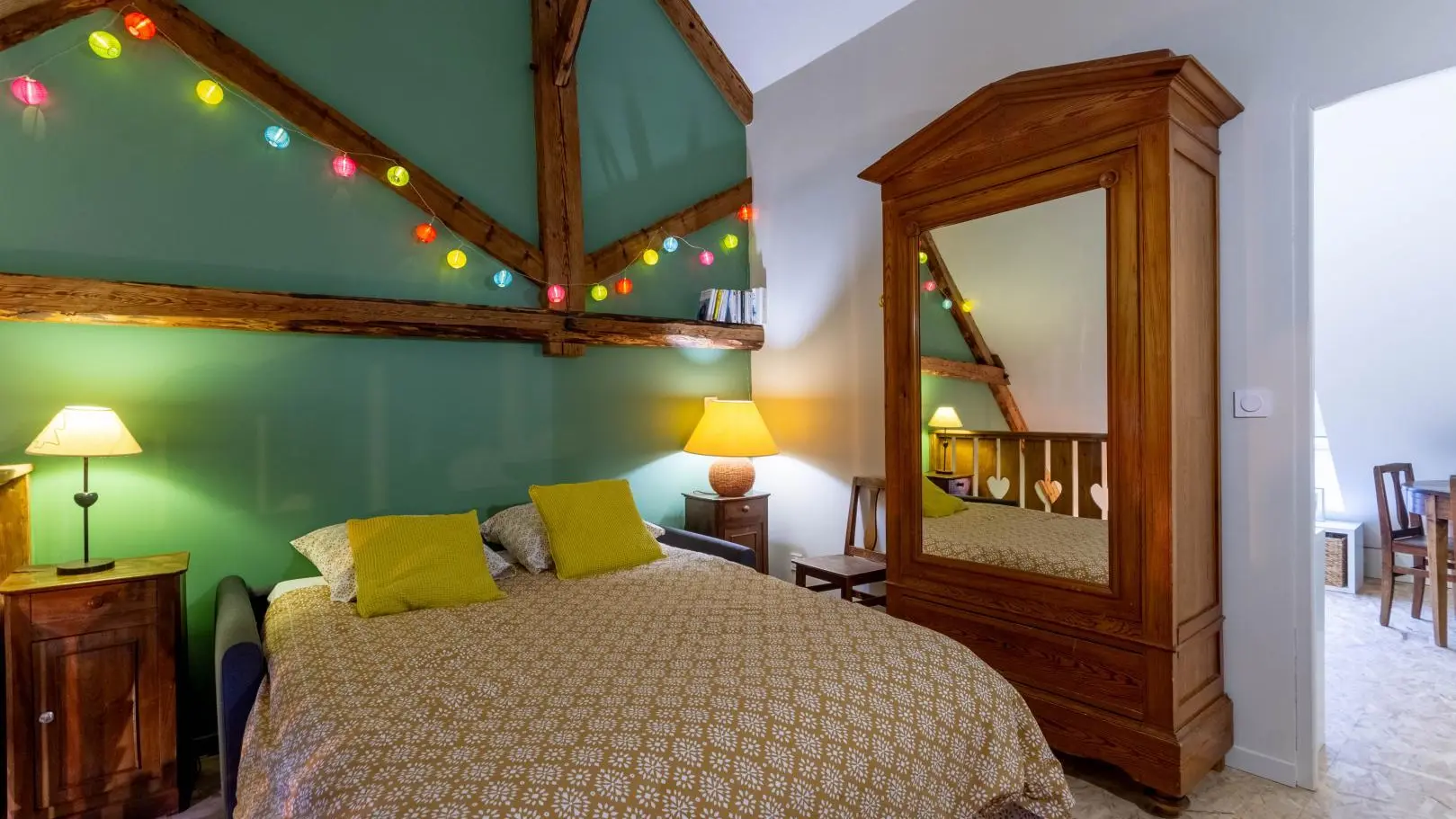 Canapé convertible Rapido Express sur la mezzanine