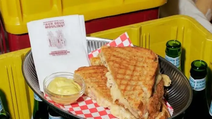 assiette croque monsieur
