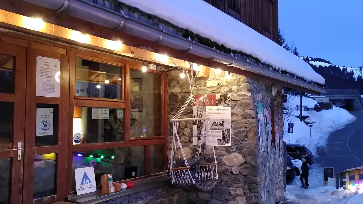 Sous la Neige - vu sur la piste