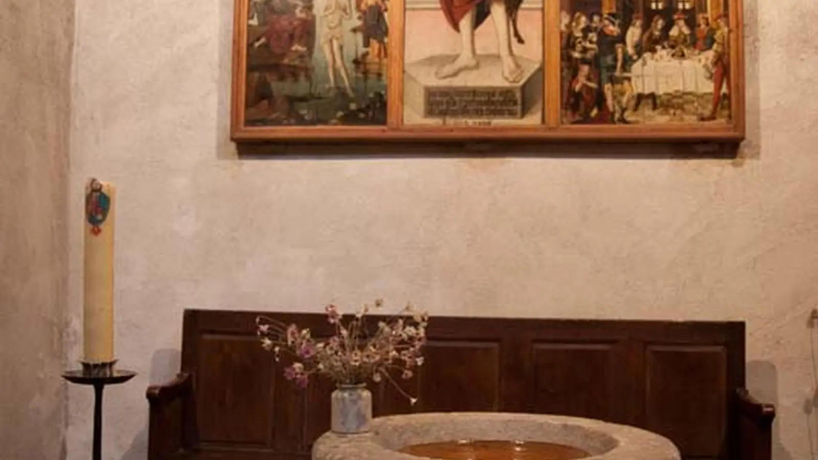 Polyptyque - Eglise Paroissiale Notre-Dame de Beauvoir - Mr Gourgeon