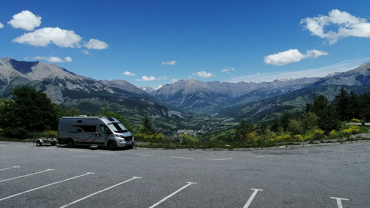 Aire de service et de stationnement camping-car de Pra Loup