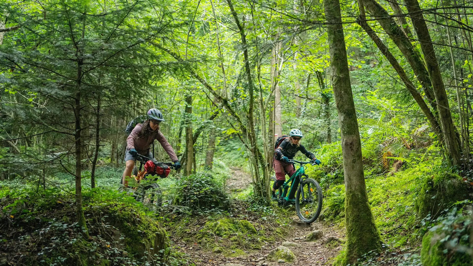 GT VTT Ariège Pyrénées singles tracks