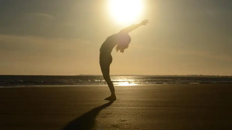 Yoga à la plage