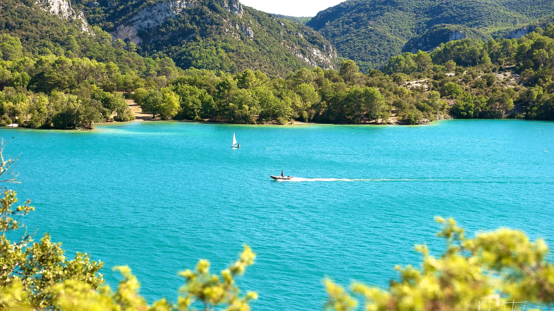 Vue du lac