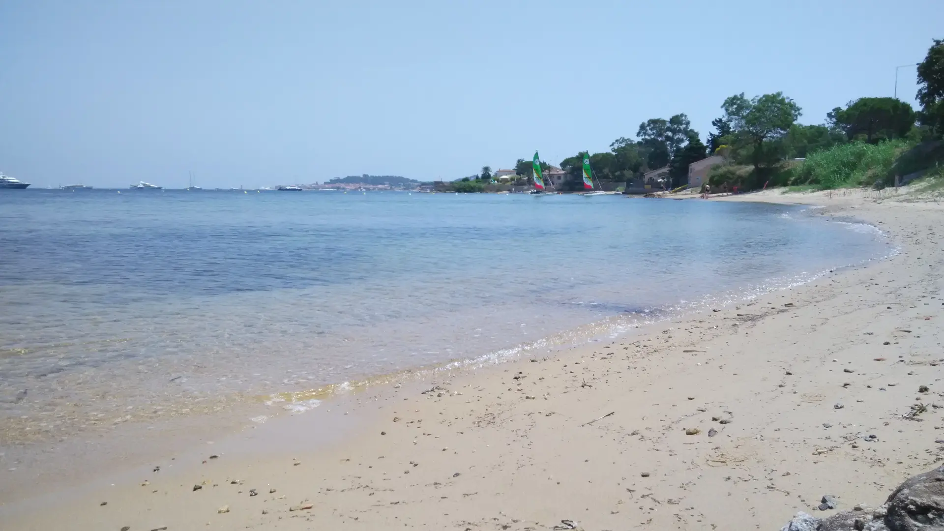 Plage de la Moune à Gassin