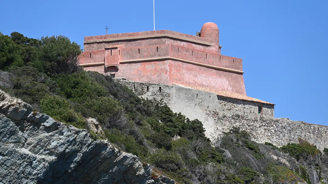 Le fort du Grand Langoustier à Porquerolles