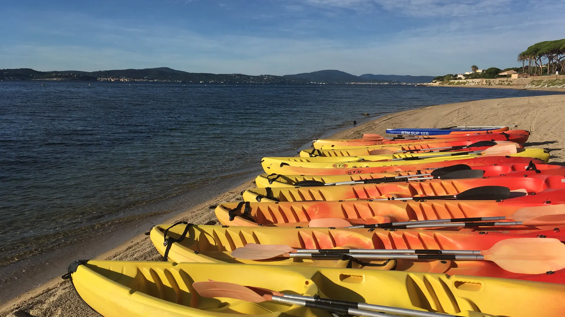 Location de canoë kayak - Plage de la Gaillarde