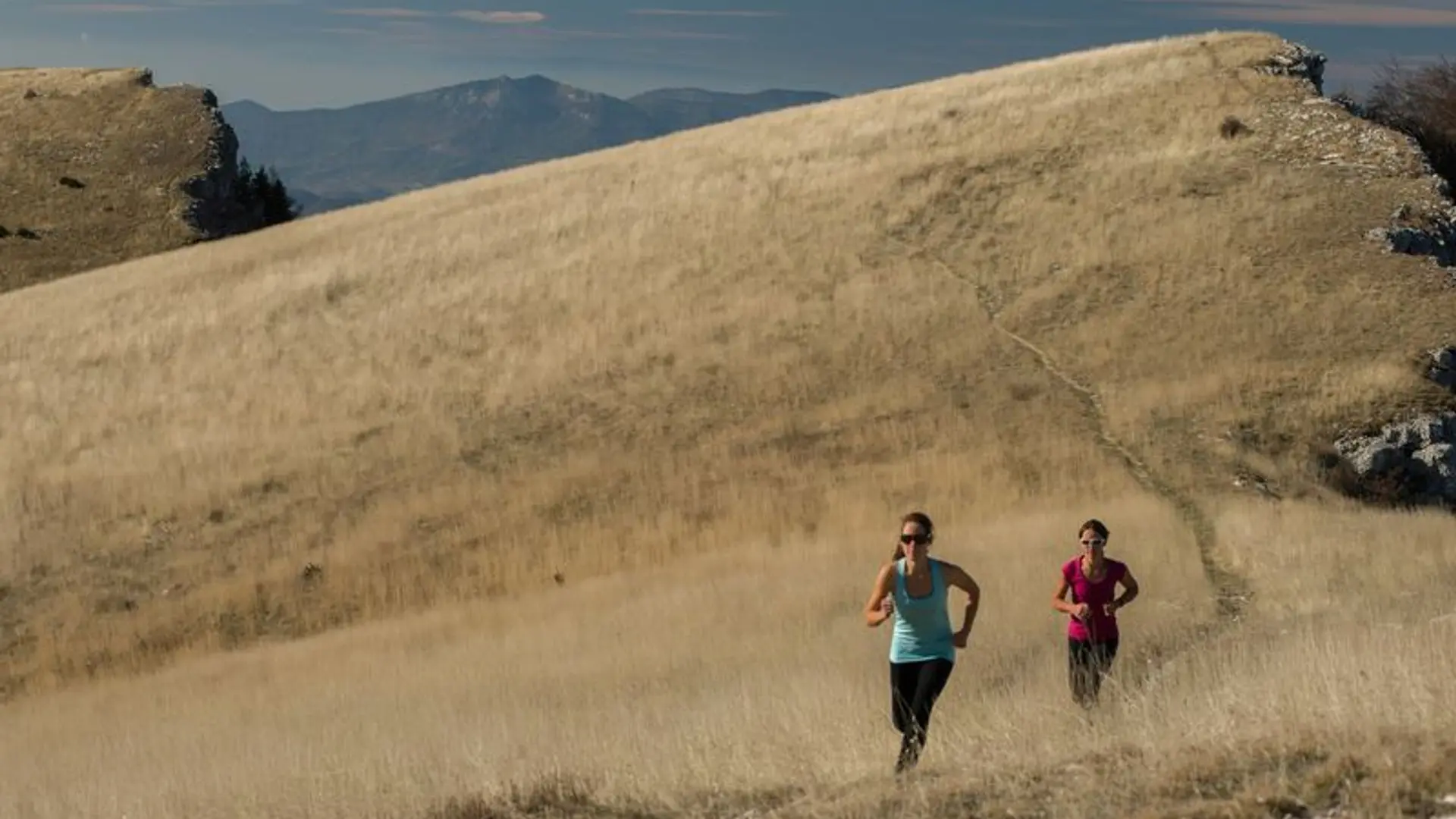 Beau panorama depuis les crêtes
