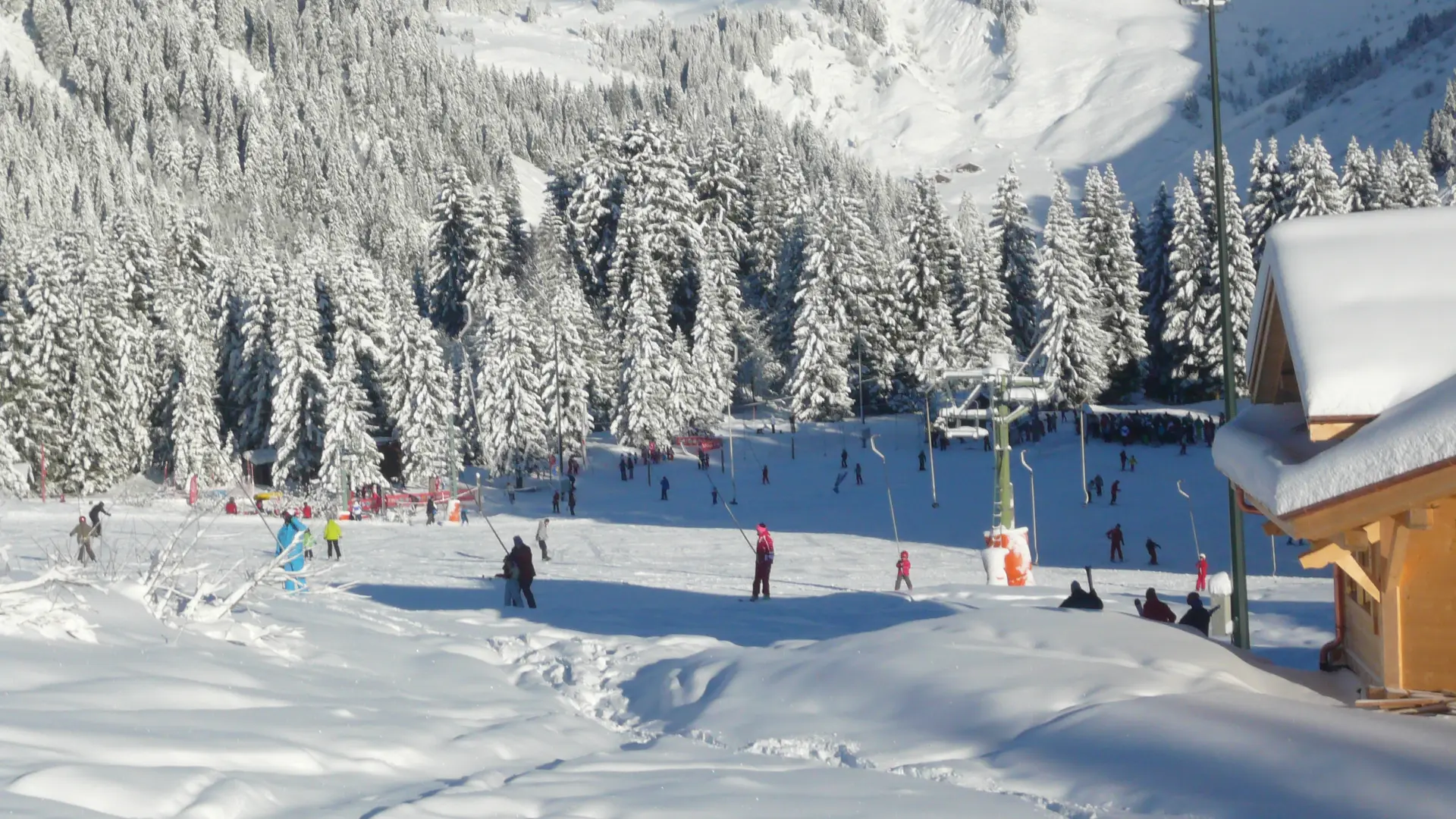 Pistes de Praz de Lys Sommand
