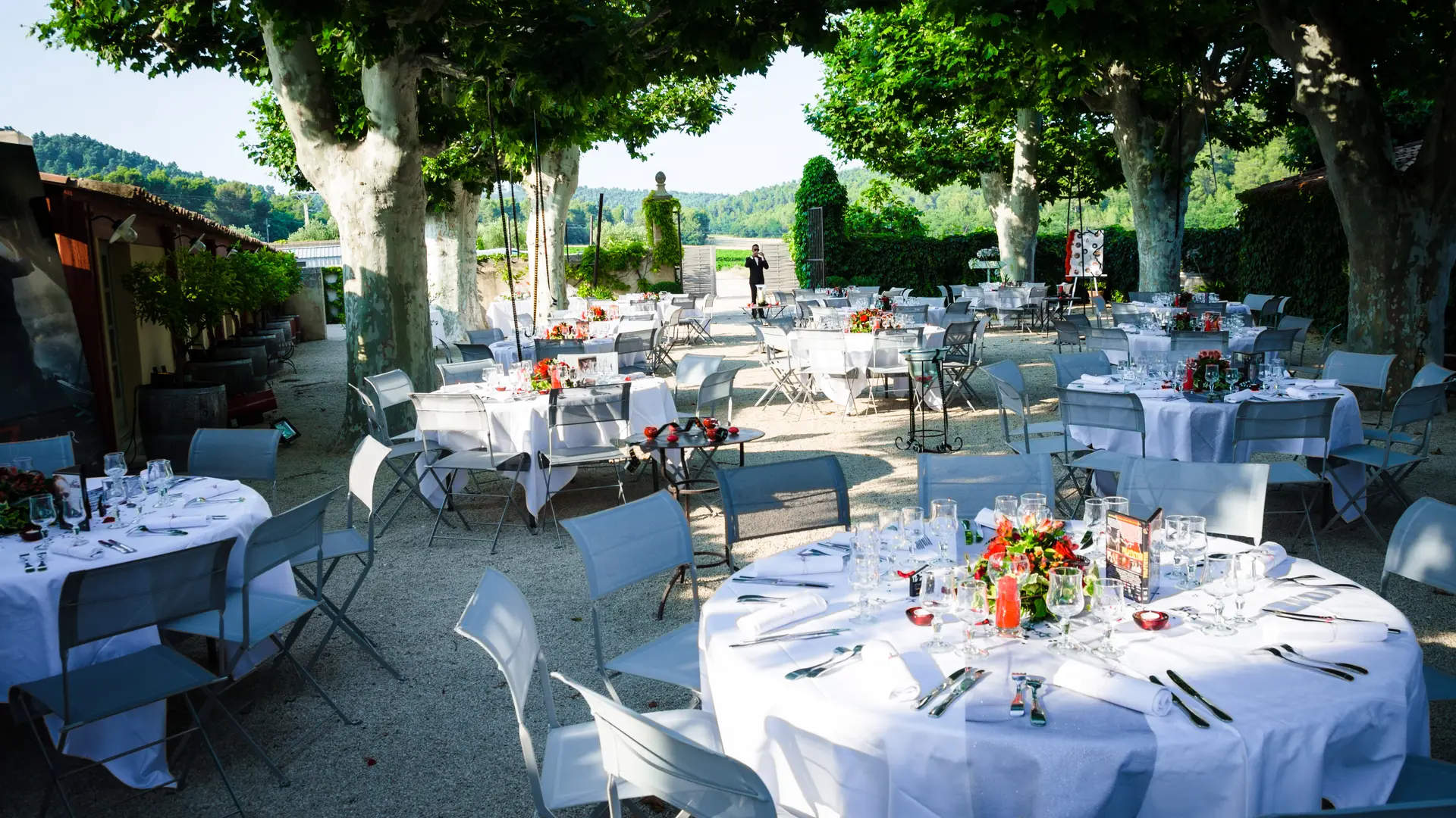 Terrasse de restaurant