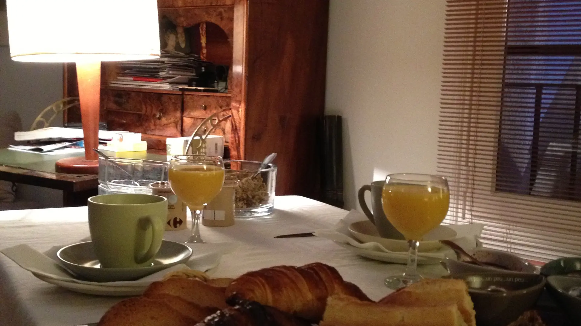 Jadis un grenier - Petit-déjeuner