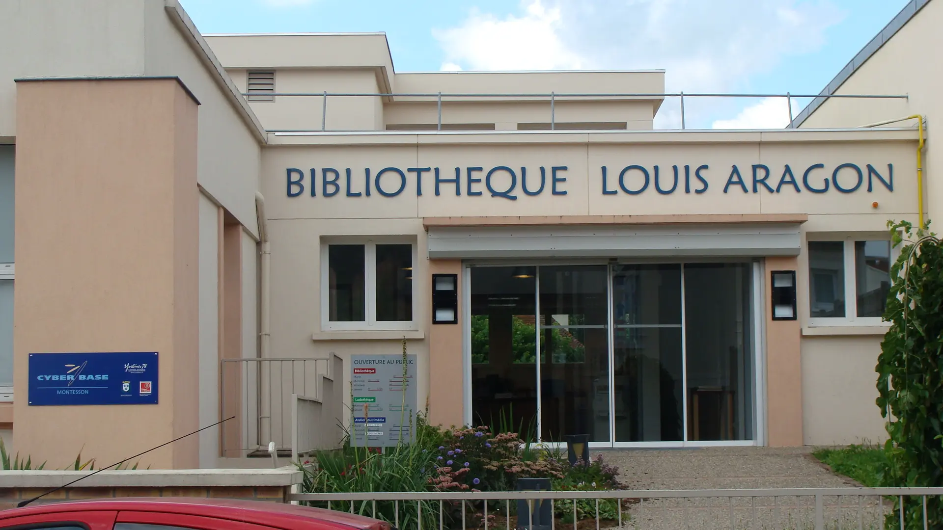 Bibliothèque Louis Aragon, Montesson