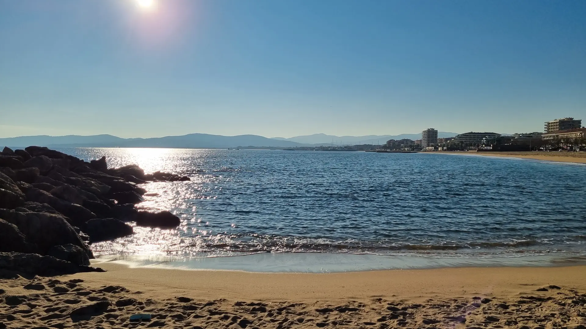 Plage de la base nature