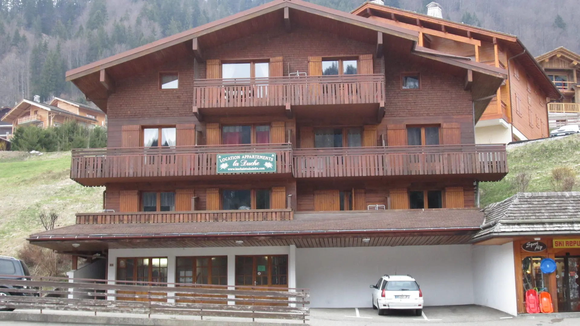 Extérieur résidence été/Outside summer residence-Duche n°302-Le Grand-Bornand