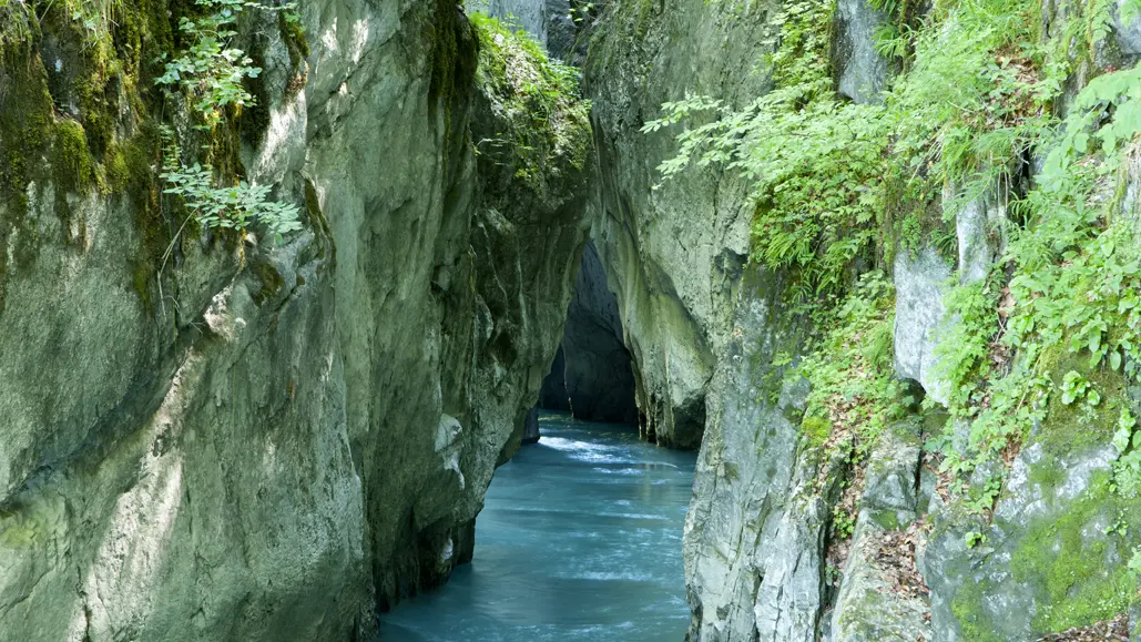 Le Giffre - la rivière - dans les gorges