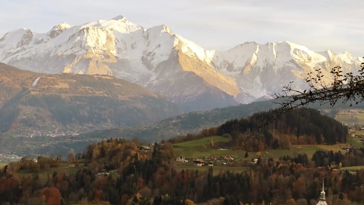 Montée de la boucle de la Plagne