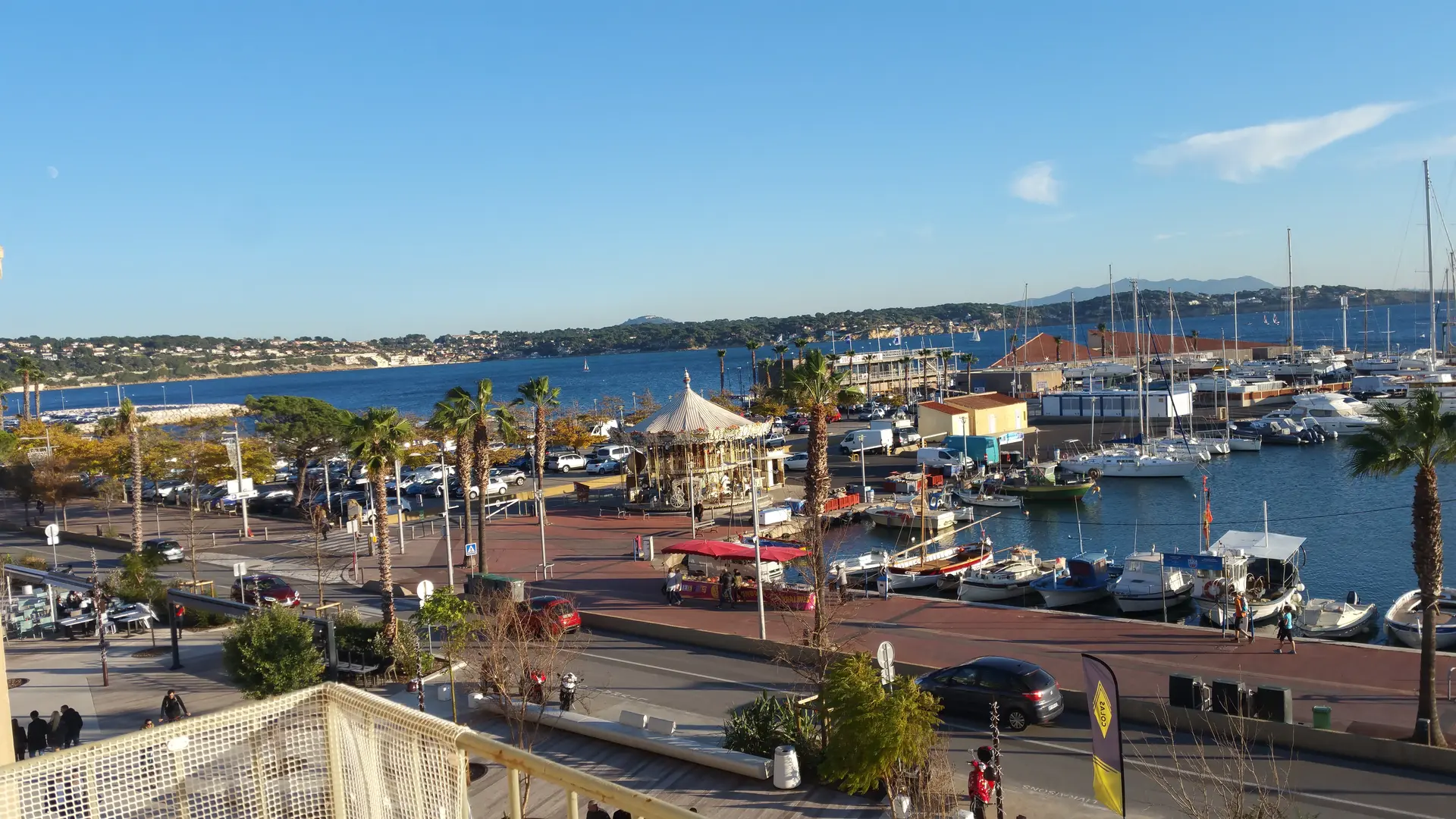 Vue sur le port