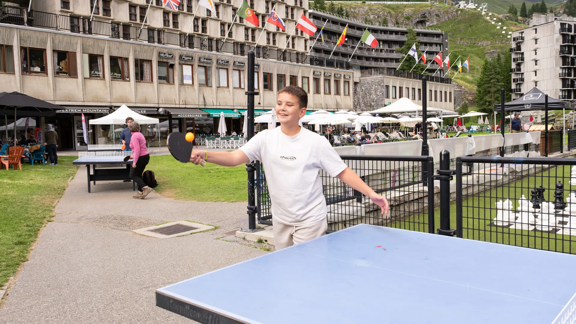 Joueur qui renvoi la balle