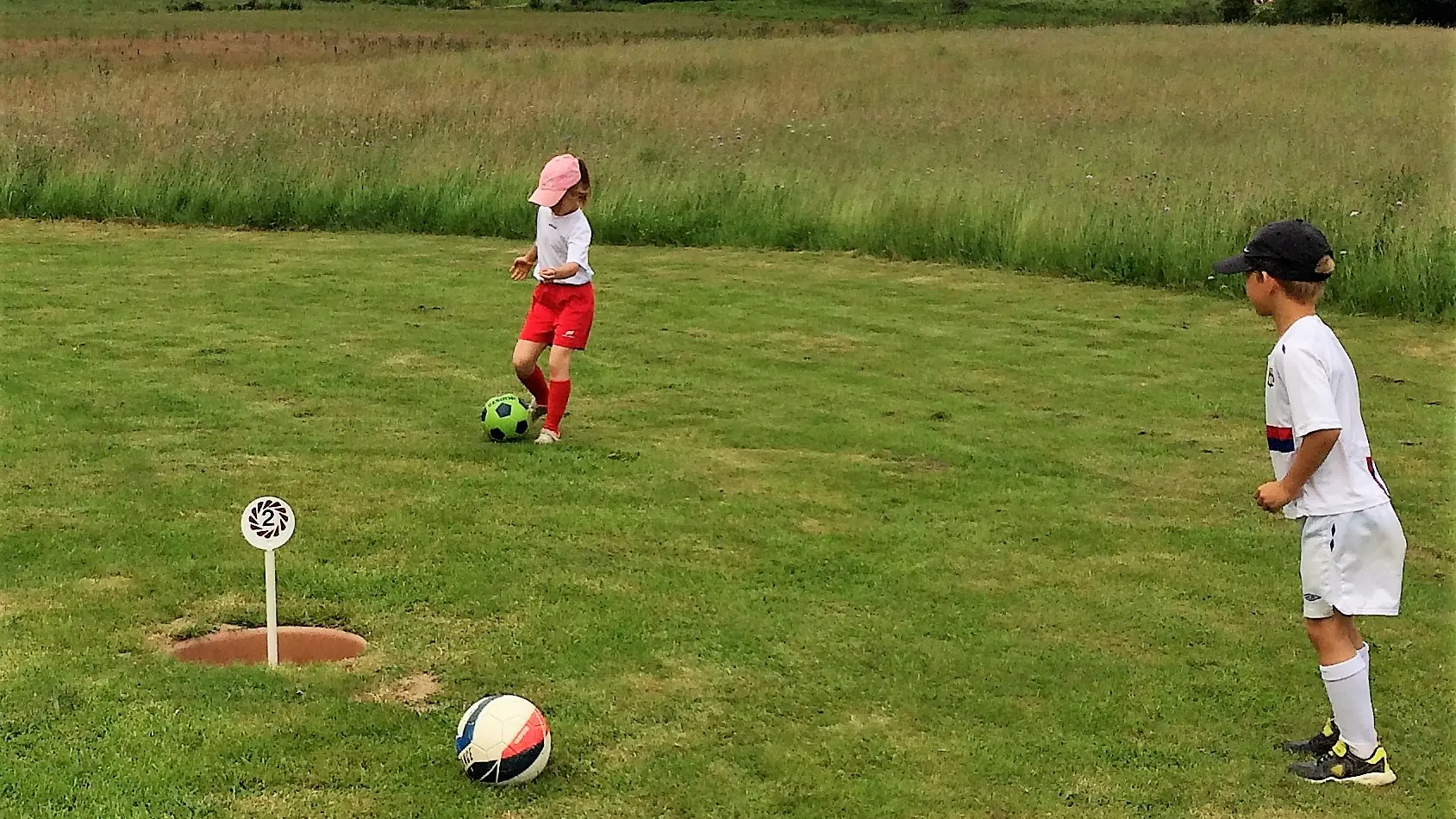 Initiation au footgolf