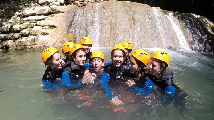 Canyoning dans le Bugey