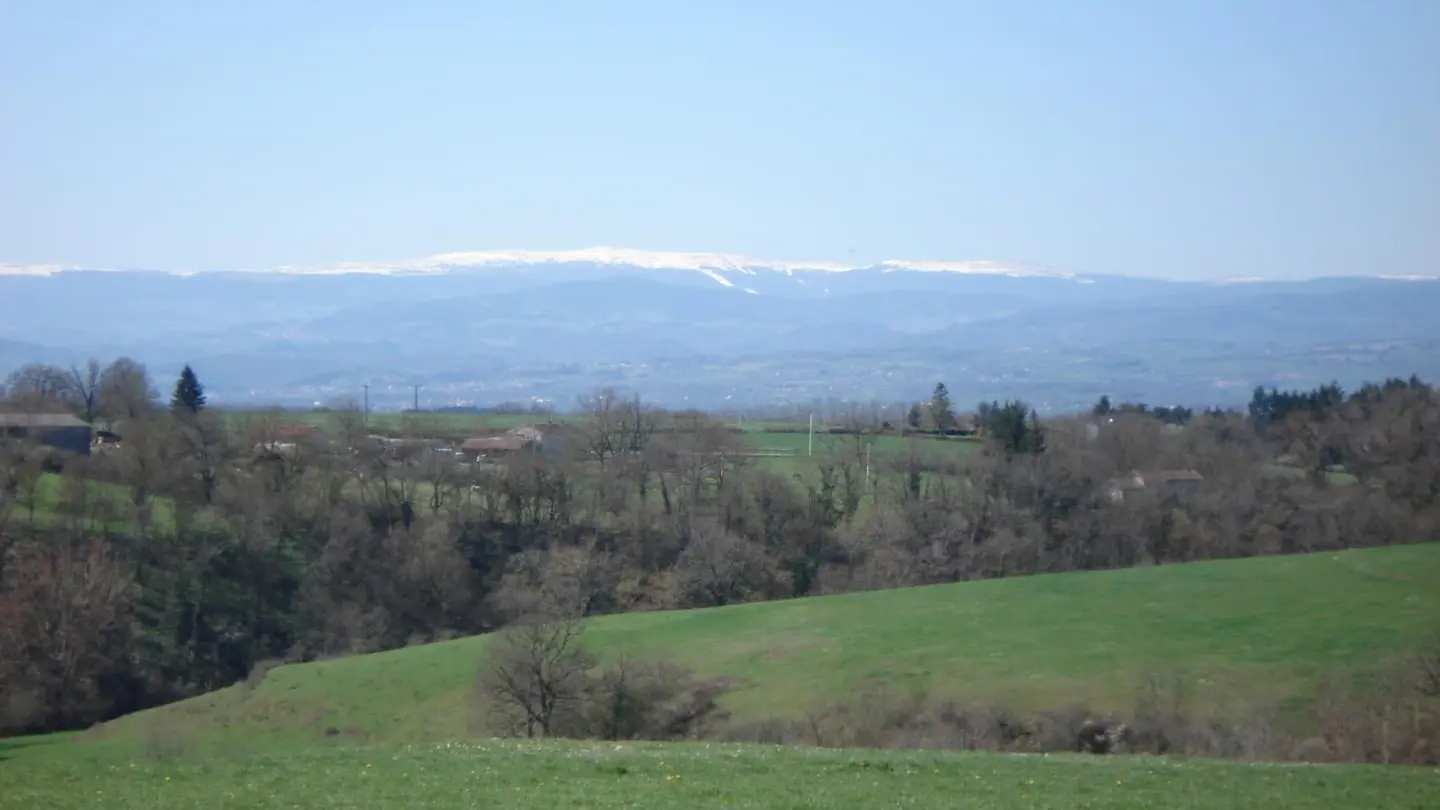 la neige à la station de ski de Chalmazel