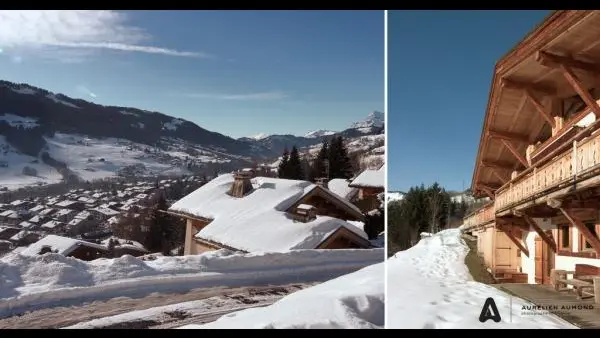 Chalet à Praz sur Arly sur les hauteurs de la station superbe vue