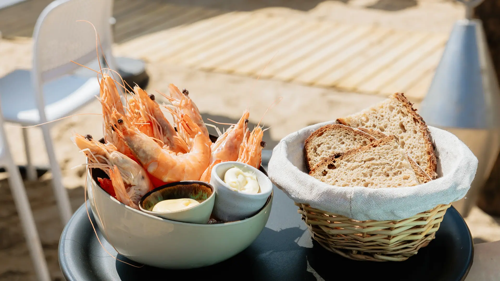 Nos Crevettes fraîches