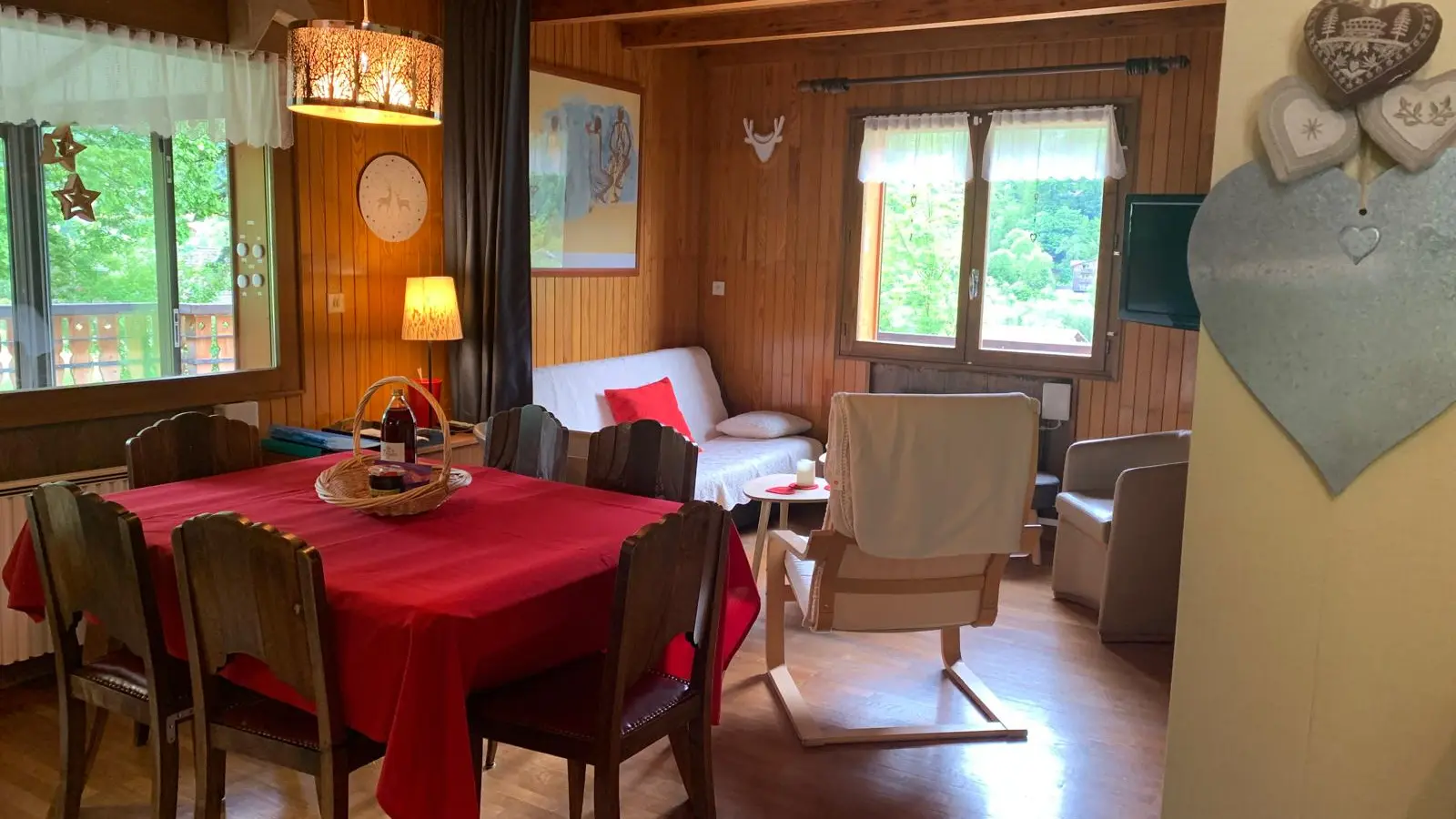 coin cuisine et salon