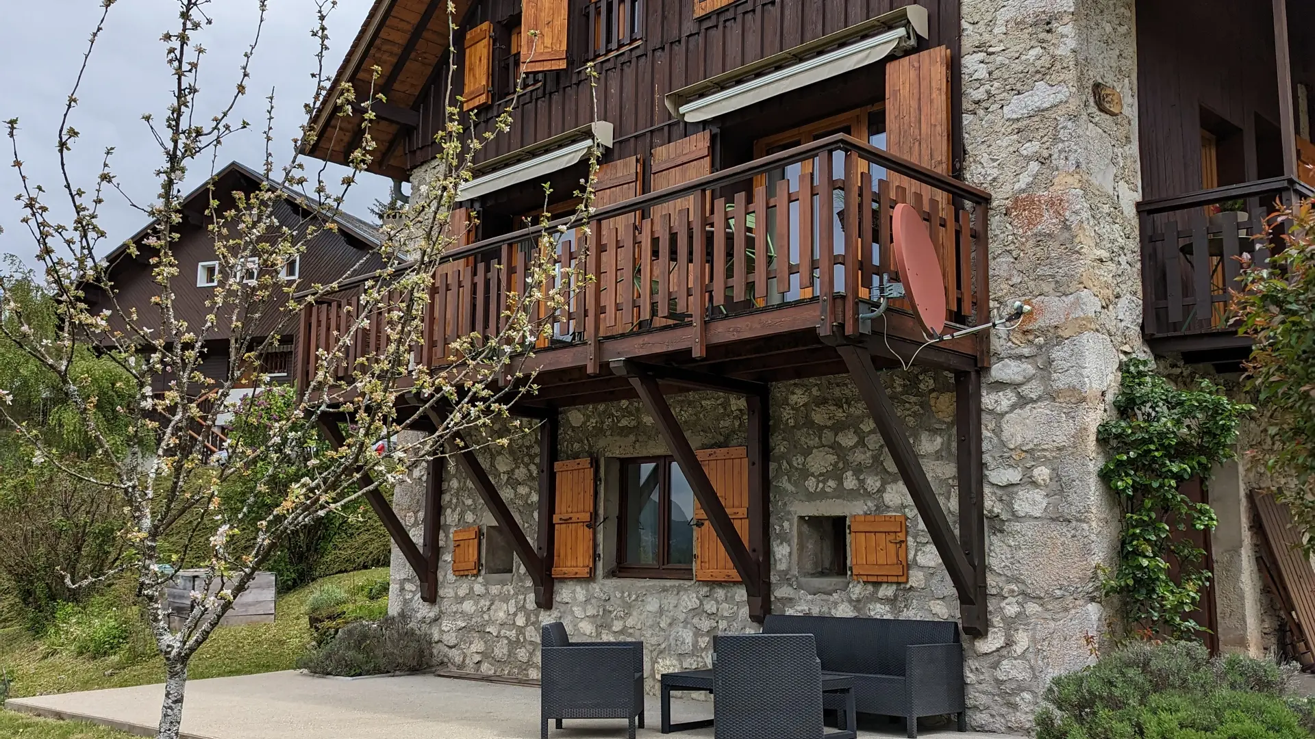 Terrasse et jardin