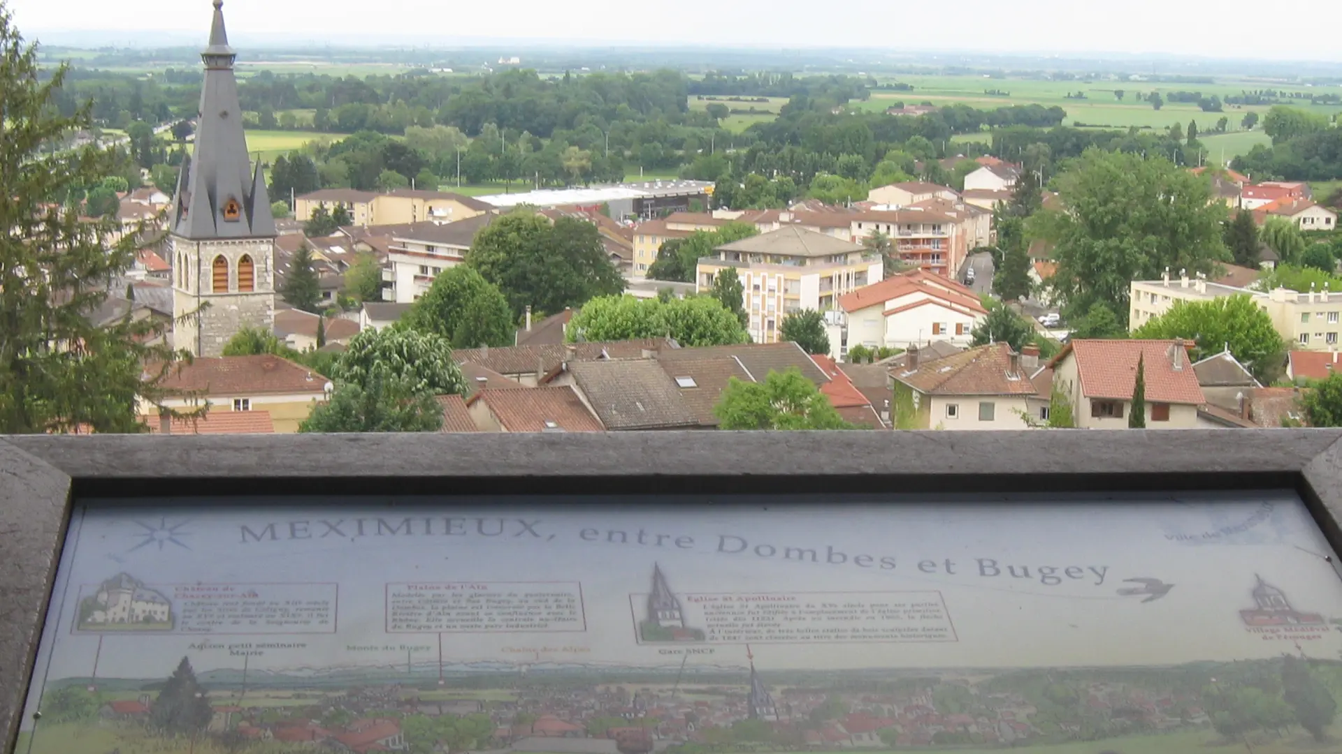 Le point de vue du château