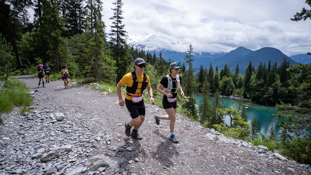 Duo des Fiz 2024 - Passage au-dessus du Lac Vert