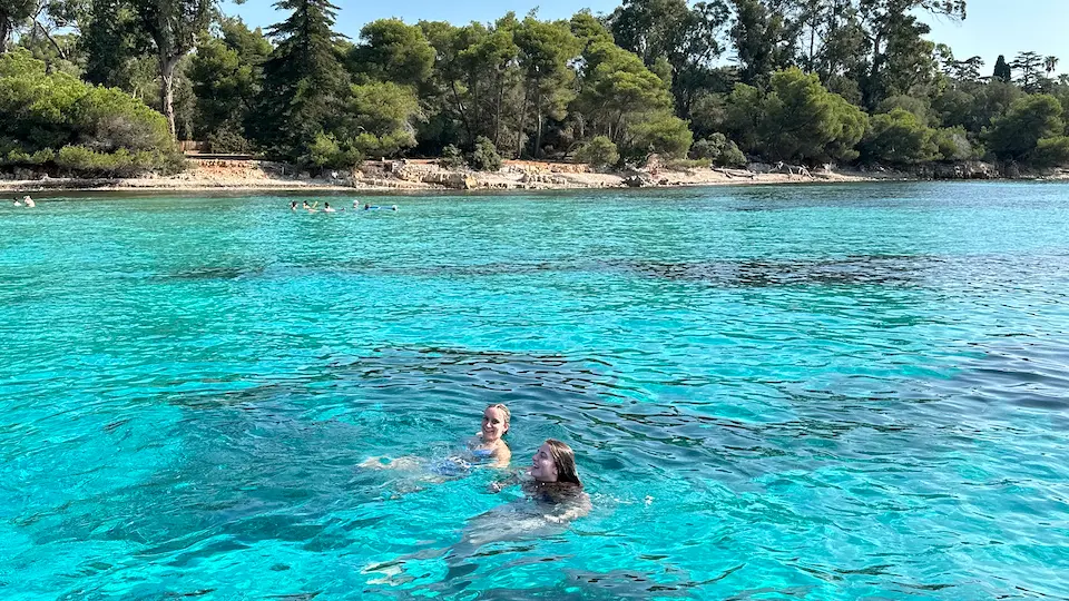 Promenade en mer îles de Lerins