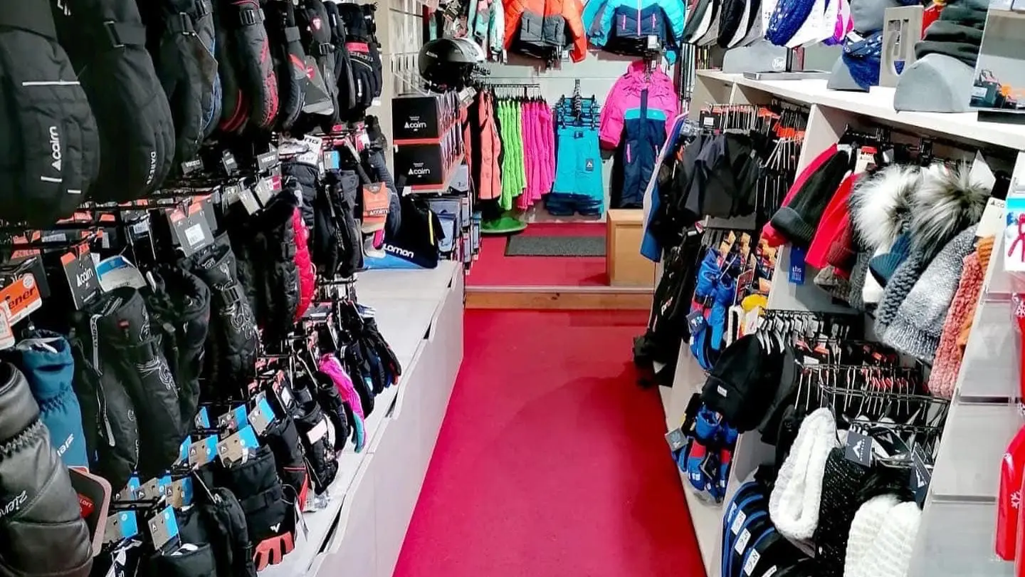 L'intérieur du magasin