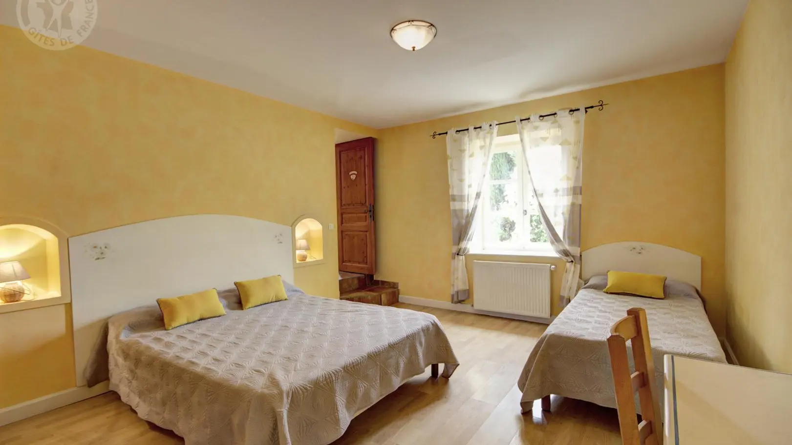 Le Beauplan 1 : Chambre Marguerite, rez-de-chaussée
