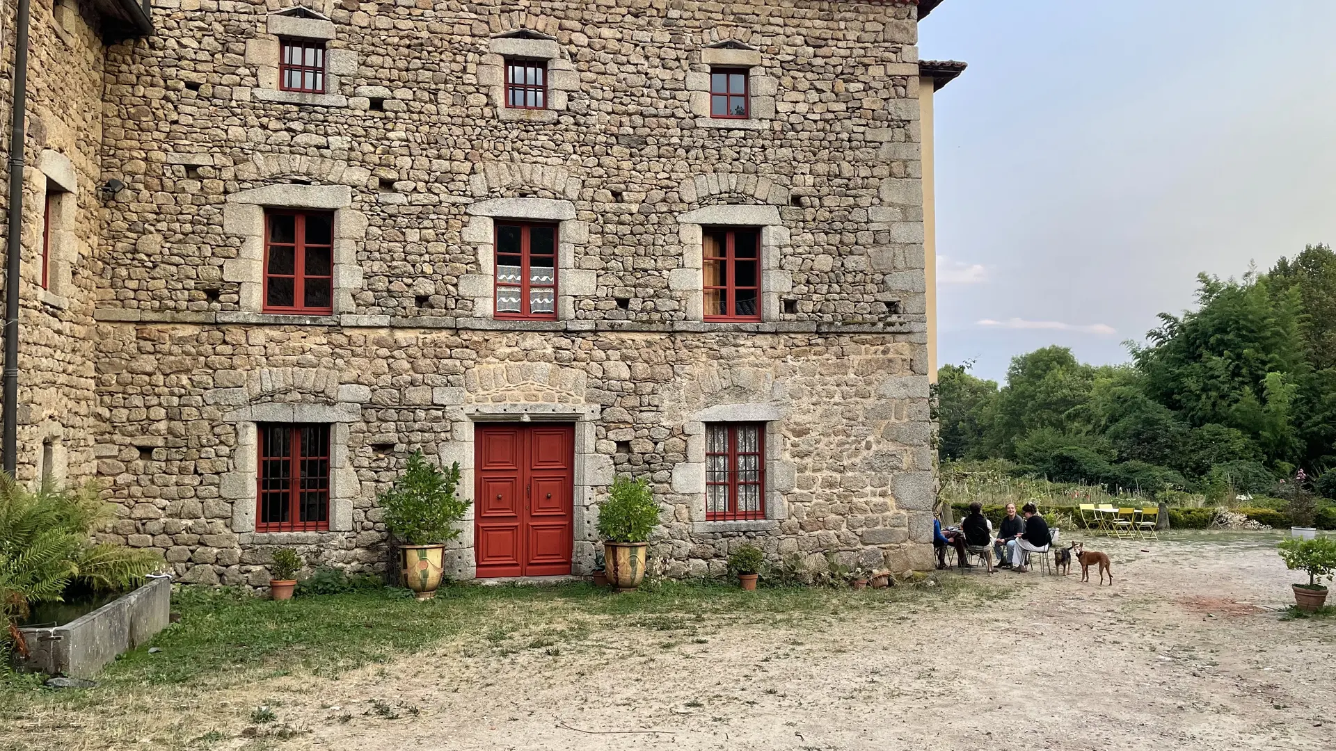 façade intérieure du 19e s