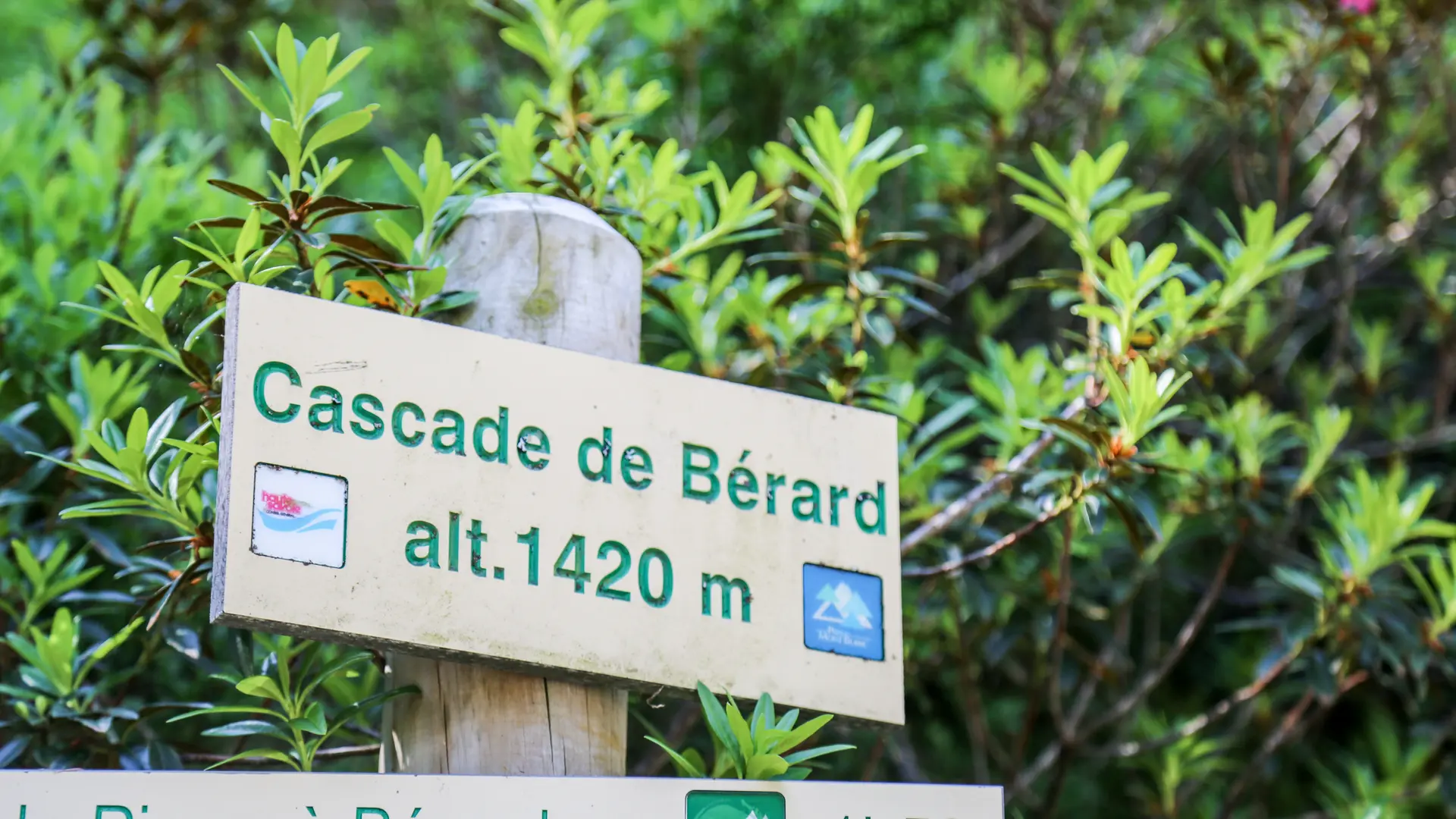 Panneau randonnée