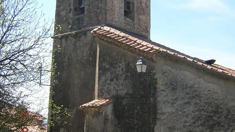 clocher vu de l'aire St Barthélemy