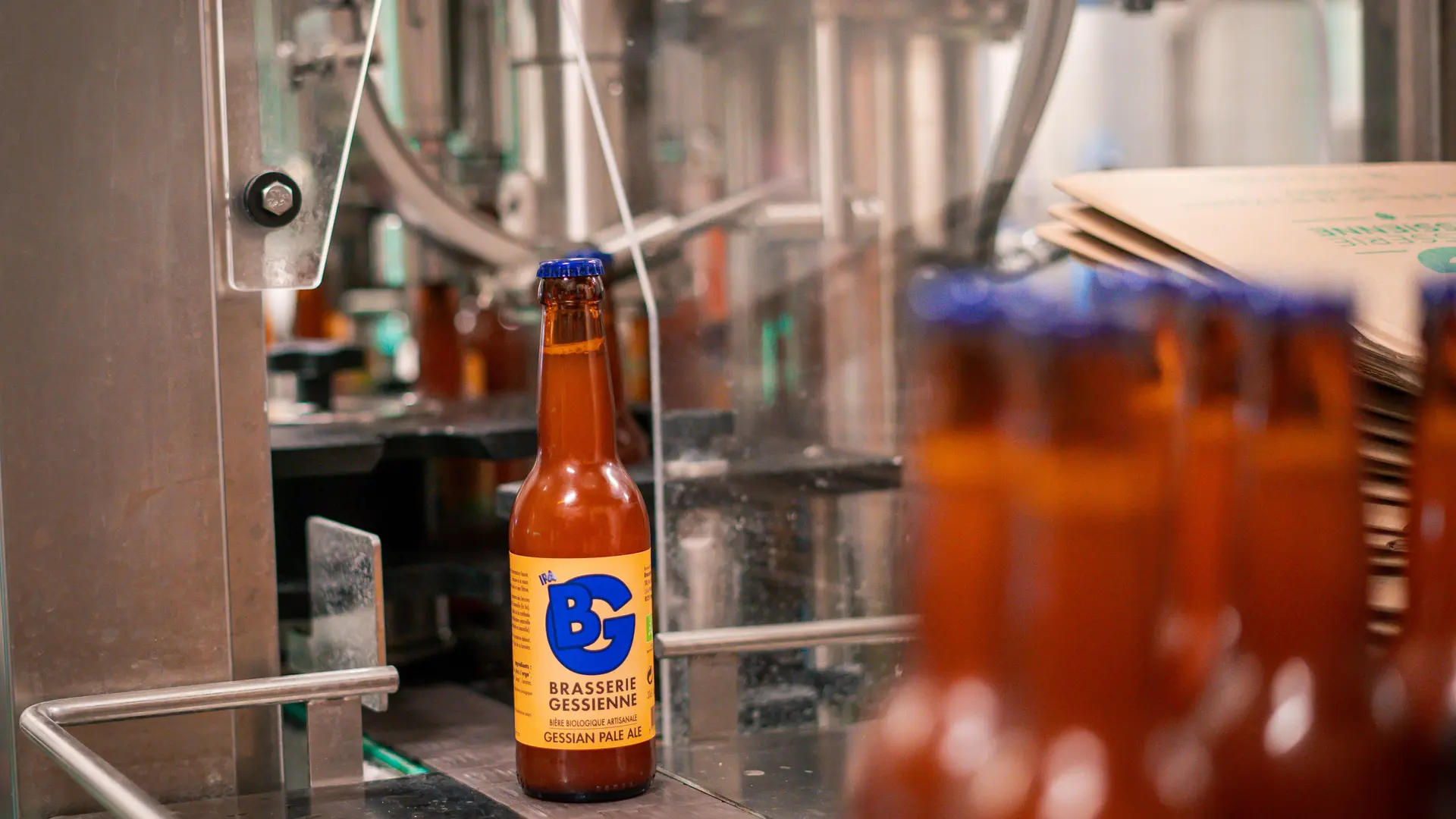 bière mise en bouteille