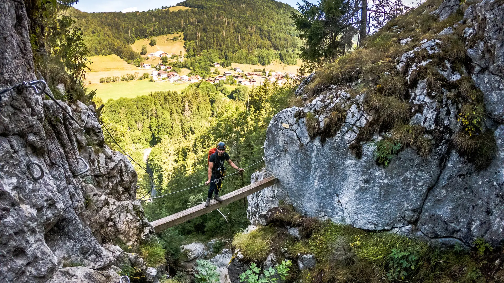 Via ferrata Cascade des Nants