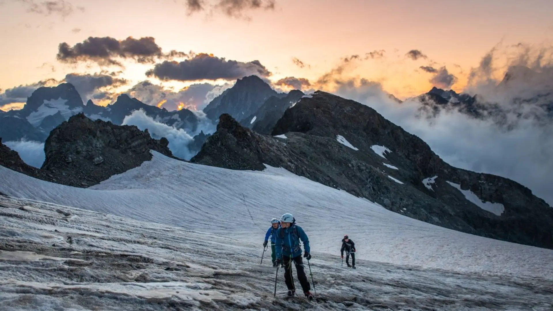 Alpinistes, les Rouies voie normale