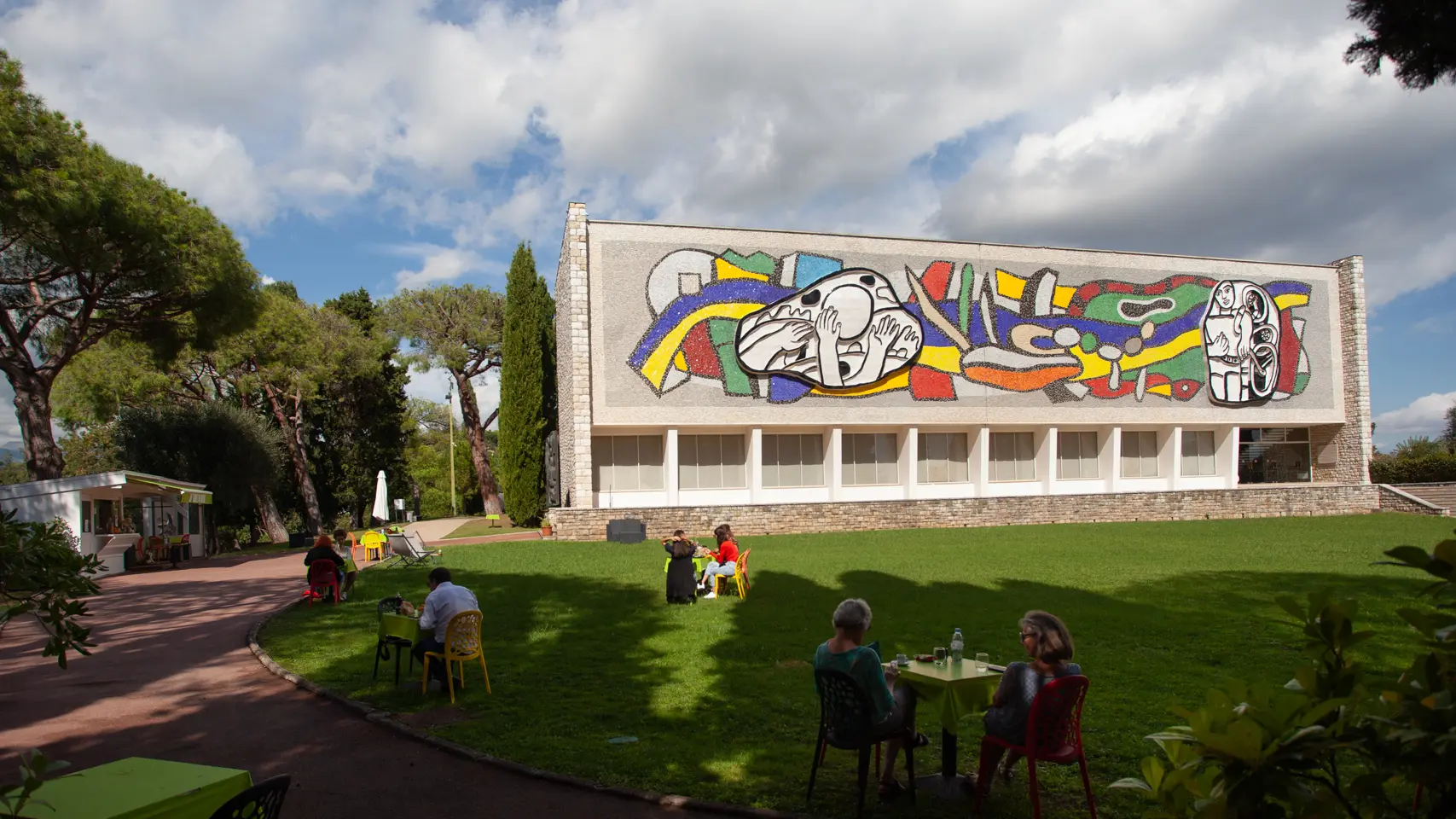 Jardin du musée national Fernand Léger, à Biot