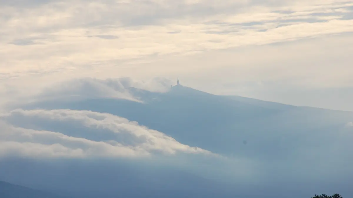 Au pied du Mont Ventoux