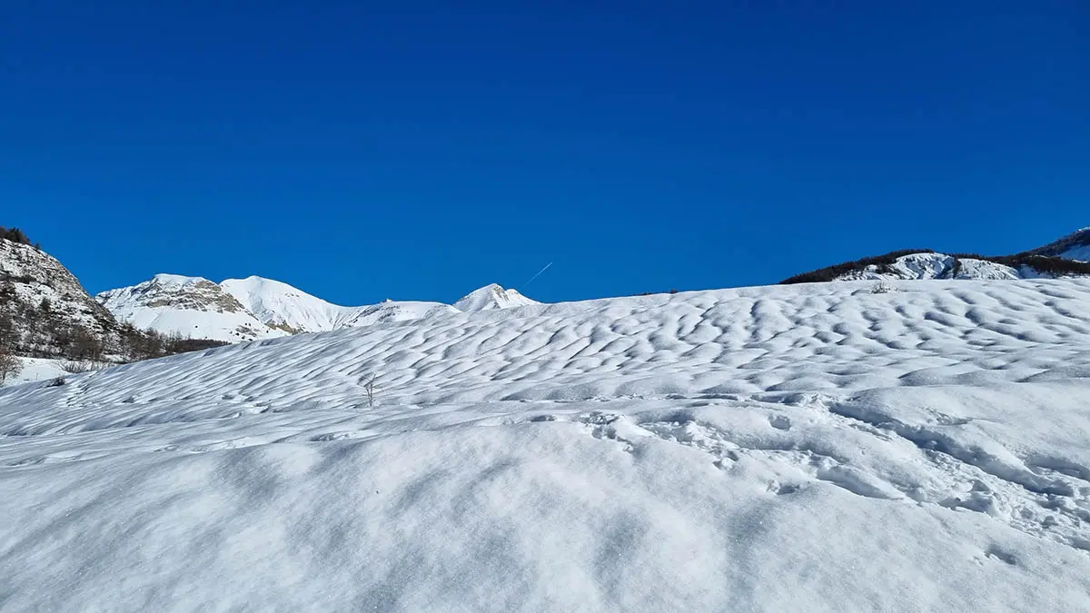 Parcours raquettes de Vacheresse