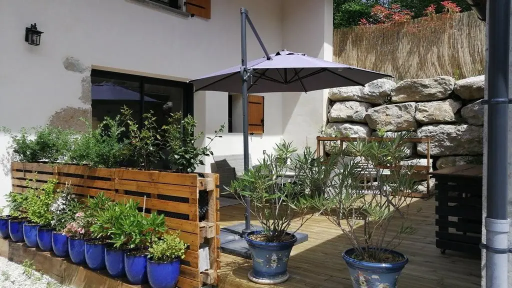 Terrasse - salon ext - plancha
