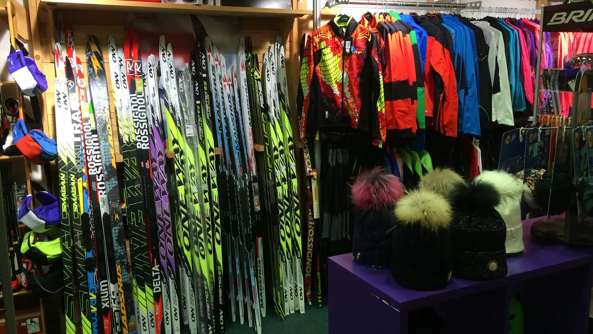 Intérieur du magasin